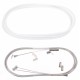 ELVEDES brake cable, inner outer, housing set, road mtb, WHITE, Shimano SRAM Campagnolo 2015011
