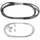 ELVEDES brake cable, inner outer, housing set, road mtb, BLACK, Shimano SRAM Campagnolo 2015009