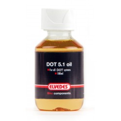ELVEDES DOT 5.1 kerékpár hidraulikus fék olaj , fékfolyadék 100 ml (pl. SRAM hidraulikus fékekhez)