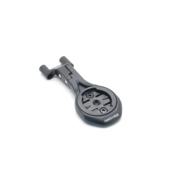 Aero stucnira szerelhető Garmin óra kerékpáros computer GPS tartó konzol 17 mm lyuktávolság, pl. stucni Deda Superleggero FEKETE