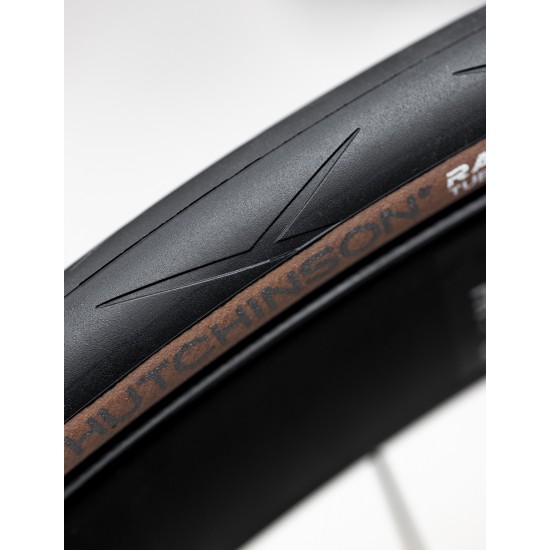 HUTCHINSON kerékpár gumi külső Blackbird Racing Lab Tubeless Ready országúti 700x32 belsős hajtogatós barna oldalfalú 32-622