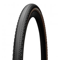 HUTCHINSON kerékpár gumi külső CARACAL RACE GS GridSkin Mach Tread Tubeless Ready gravel 700x40 hajtogatós barna oldalfalú 40-622