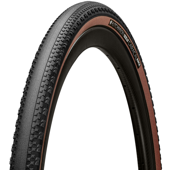 HUTCHINSON kerékpár gumi külső CARACAL RACE Mach Tread Tubeless Ready gravel 700x40 hajtogatós barna oldalfalú 40-622