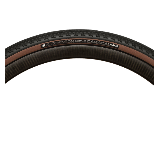 HUTCHINSON kerékpár gumi külső CARACAL RACE Mach Tread Tubeless Ready gravel 700x40 hajtogatós barna oldalfalú 40-622