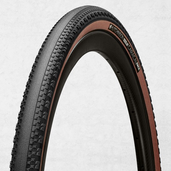 HUTCHINSON kerékpár gumi külső CARACAL RACE Mach Tread Tubeless Ready gravel 700x40 hajtogatós barna oldalfalú 40-622