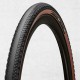 HUTCHINSON kerékpár gumi külső CARACAL RACE Mach Tread Tubeless Ready gravel 700x40 hajtogatós barna oldalfalú 40-622