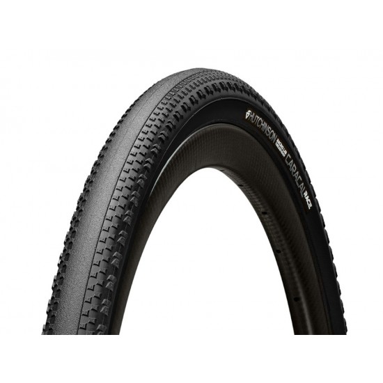 HUTCHINSON bicycle tire CARACAL RACE Mach Tread Tubeless Ready gravel 700x45 clincher folding black 45-622