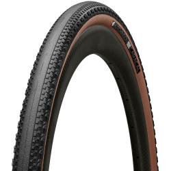 HUTCHINSON kerékpár gumi külső CARACAL Hardskin Tubeless Ready gravel 700x40 belsős hajtogatós barna oldalfalú 40-622