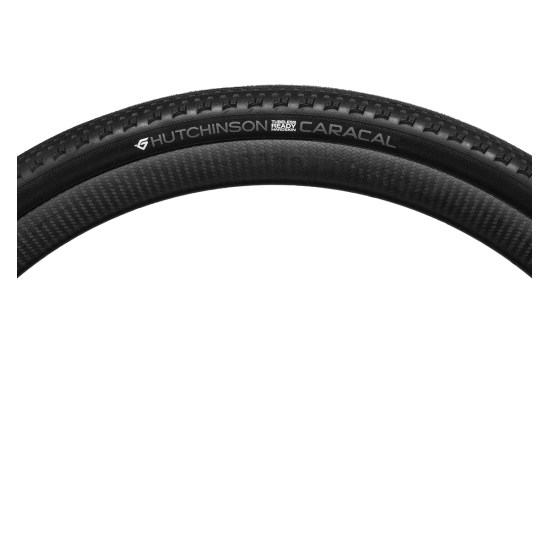 HUTCHINSON kerékpár gumi külső CARACAL Hardskin Tubeless Ready gravel 700x40 belsős hajtogatós fekete 40-622