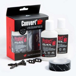 Hutchinson Convert Air tubeless átalakító kit szett szelep 2x 120 ml tömítő folyadék, szalag, szerszám, 2 kérékhez