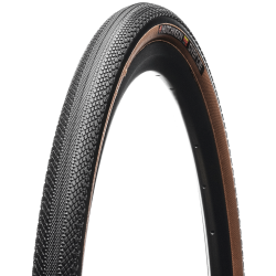 HUTCHINSON kerékpár gumi külső Overide Reinforced Plus Tubeless Ready gravel 700x40 belsős hajtogatós TAN barna oldalfalú 40-622
