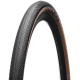 HUTCHINSON kerékpár gumi külső Overide Reinforced Plus Tubeless Ready gravel 700x40 belsős hajtogatós TAN barna oldalfalú 40-622