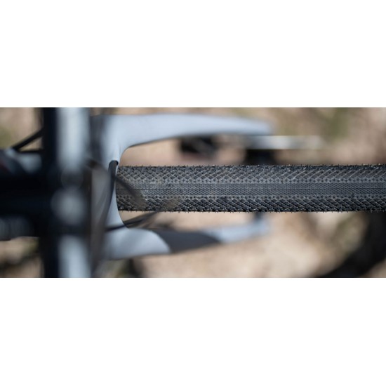 HUTCHINSON kerékpár gumi külső Overide TLR Hardskin Tubeless Ready gravel 700x35 hajtogatós fekete 35-622