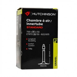 HUTCHINSON kerékpár gumi belső Standard Gravel 700x35-50 622 635 országúti, könnyű, defektálló, presta 60 mm szelep CV658211