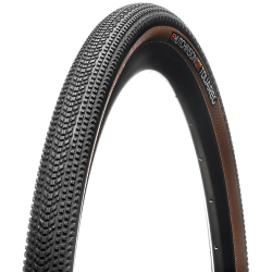 HUTCHINSON kerékpár gumi külső Touareg Hardskin Tubeless Ready gravel 700x40 belsős hajtogatós barna oldalfalú 40-622