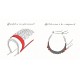HUTCHINSON kerékpár gumi külső Tundra Hardskin Tubeless Ready gravel 700x40 belsős hajtogatós barna oldalfalú 40-622