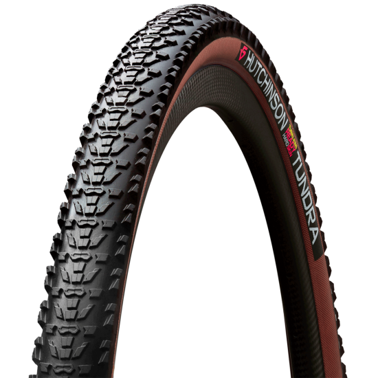 HUTCHINSON kerékpár gumi külső Tundra Hardskin Tubeless Ready gravel 700x40 belsős hajtogatós barna oldalfalú 40-622