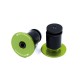 JRC handlebar end plugs, alu JRC handlebar end plugs, alu