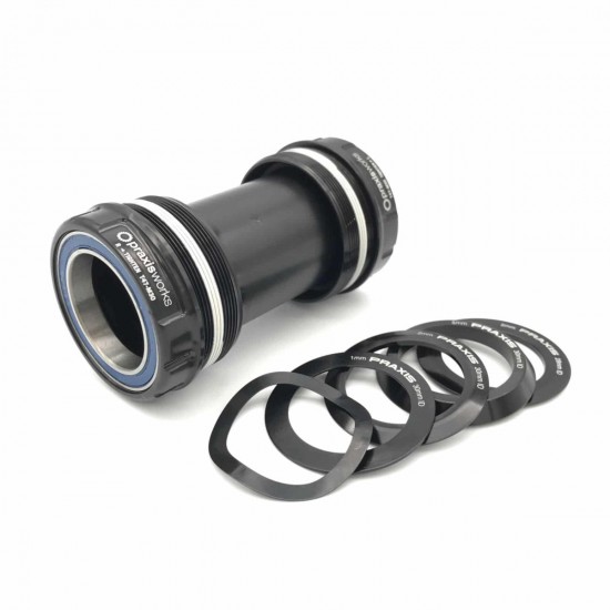 Praxis középcsapágy T47 EXTERNAL EB külső 47 x 68 - 73 mm országúti mtb M30 30 / 28 mm tengely 47-0000