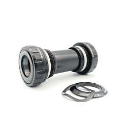 Praxis középcsapágy BSA angol menetes M24 24 / 22 mm tengely 68 - 73  mm országúti / mtb, acél csapágyak 68-0301