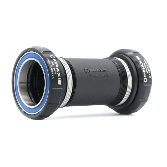 Praxis bottom bracket BSA english thread 68 / 73 road / MTB frame M30 THRU 30 mm spindle SRAM RaceFace Easton Rotor Rex 3D Cane Creek, steel bearing 68-4202