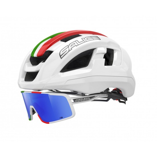 SALICE Gavia cycling helmet and 022 sunglasses, package offer
