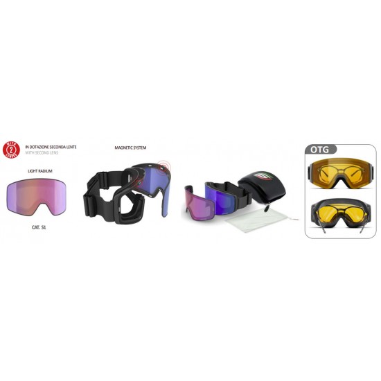 SALICE 109 DARWF OTG (szemüvegre vehető) síszemüveg, snowboard szemüveg