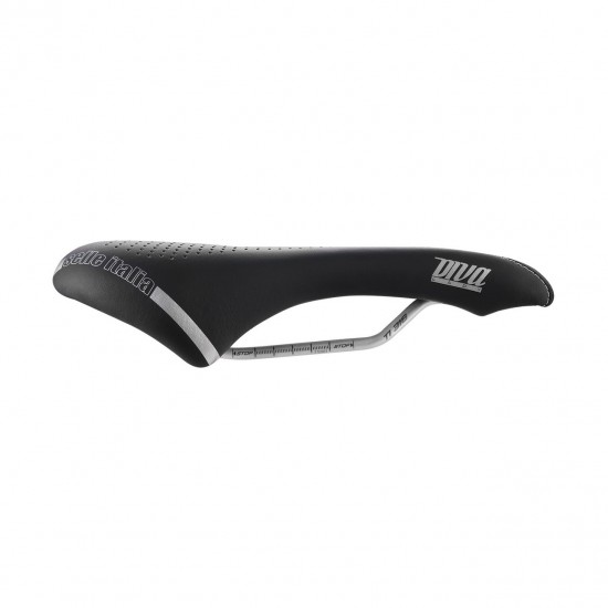 Selle Italia nyereg női Diva Gel Superflow Ti316 pálcás, 135 mm x 270 mm S3 méret, zselés, országúti túra trekking