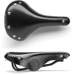 Selle Italia nyereg Epoca L1 176 x 281 mm bőr klasszikus fekete, Brooks forma