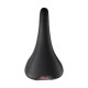 Selle Italia nyereg FLITE 1990 klasszikus fekete bőr L1 146 x 280 mm méret, Ti316 pálcás