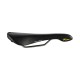 Selle Italia nyereg FLITE 1990 klasszikus fekete bőr L1 146 x 280 mm méret, Ti316 pálcás