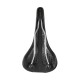 Selle Italia nyereg FLITE 1990 klasszikus fekete bőr L1 146 x 280 mm méret, Ti316 pálcás