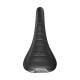 Selle Italia nyereg FLITE BONNIE klasszikus steppelt fekete bőr L1 146 x 280 mm méret, Ti316 pálcás