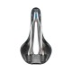 Selle Italia saddle FLITE BOOST GRAVEL Ti316 SUPERFLOW S3 135 mm size, Ti316 rails, BLUE
