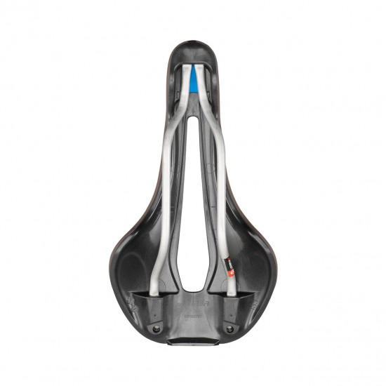 Selle Italia saddle FLITE BOOST GRAVEL Ti316 SUPERFLOW S3 135 mm size, Ti316 rails, BROWN