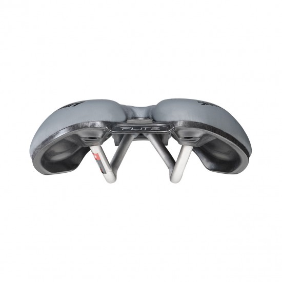 Selle Italia nyereg FLITE BOOST GRAVEL Ti316 SUPERFLOW L3 145 mm méret, Ti316 pálca, SZÜRKE