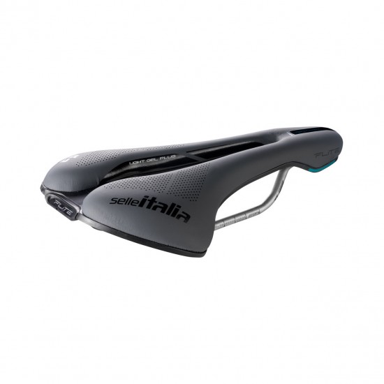 Selle Italia nyereg FLITE BOOST GRAVEL Ti316 SUPERFLOW L3 145 mm méret, Ti316 pálca, SZÜRKE