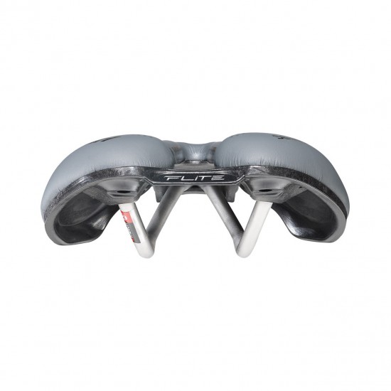 Selle Italia nyereg FLITE BOOST GRAVEL Ti316 SUPERFLOW S3 135 mm méret, Ti316 pálca, SZÜRKE