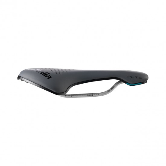 Selle Italia nyereg FLITE BOOST GRAVEL Ti316 SUPERFLOW S3 135 mm méret, Ti316 pálca, SZÜRKE