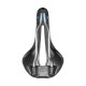 Selle Italia nyereg FLITE BOOST GRAVEL Ti316 SUPERFLOW L3 145 mm méret, Ti316 pálca, FEKETE