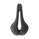Selle Italia nyereg FLITE BOOST GRAVEL Ti316 SUPERFLOW L3 145 mm méret, Ti316 pálca, FEKETE