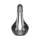 Selle Italia nyereg FLITE BOOST GRAVEL Ti316 SUPERFLOW S3 135 mm méret, Ti316 pálca, FEKETE