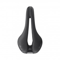 Selle Italia nyereg FLITE BOOST GRAVEL Ti316 SUPERFLOW S3 135 mm méret, Ti316 pálca, FEKETE