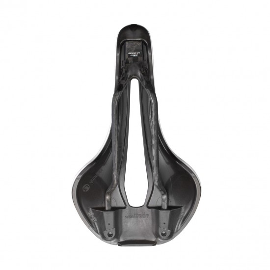Selle Italia saddle FLITE BOOST KIT CARBONIO SUPERFLOW L3 145 mm size, WHITE, carbon rails