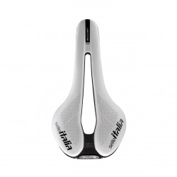Selle Italia nyereg FLITE BOOST KIT CARBONIO SUPERFLOW S3 135 mm méret, FEHÉR, karbon pálcás