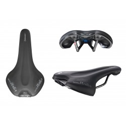 Selle Italia nyereg FLITE BOOST TM L1 145 mm méret, TM mangán ötvözet pálca