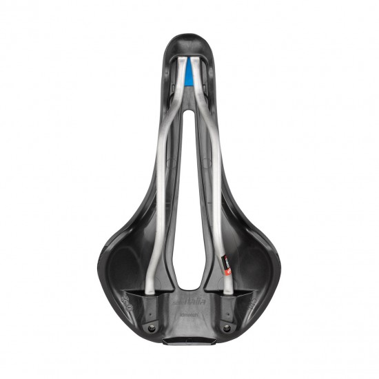 Selle Italia nyereg FLITE BOOST X-CROSS Ti316 SUPERFLOW L3 145 mm méret, Ti316 pálca, FEKETE