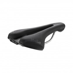 Selle Italia nyereg FLITE BOOST X-CROSS Ti316 SUPERFLOW S3 135 mm méret, Ti316 pálca, FEKETE