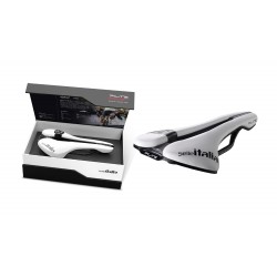 Selle Italia nyereg FLITE BOOST KIT CARBONIO SUPERFLOW MVDP Mathieu Van Der Poel Limited Edition L3 145 mm méret, karbon pálcás