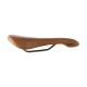 Selle Italia nyereg FLITE Racer klasszikus olasz barna bőr L1 146 x 280 mm méret, Ti316 pálcás